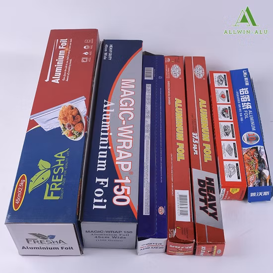 Laminierte Aluminiumfolienprodukte 8011 O Aluminiumfolienpreis 1060 1100 3003 5083 6061 Industrielles Aluminiumfolienpapier für Lebensmittelverpackungen 95 % Rabatt